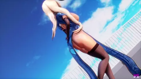 Adult Shimakaze - Hi Fi Raver (B ver) [MMD R15]