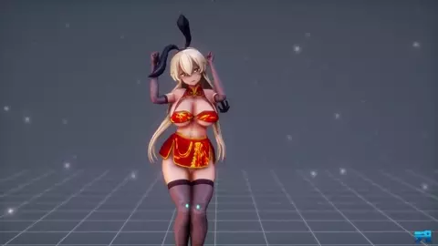 Adult Shimakaze - Darling Dance (B ver) [MMD R15]
