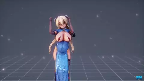 Adult Shimakaze - Darling Dance (A ver) [MMD R15]