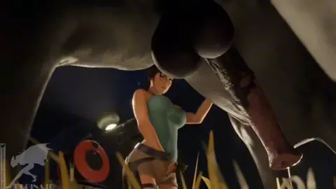 Lara Croft fucks Horse, Full (Sound)