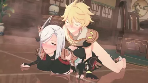 Shenhe x Aether [Anna Anon]