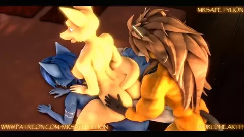 (Mrsafetylion) Krystal and Fara get bred in a club