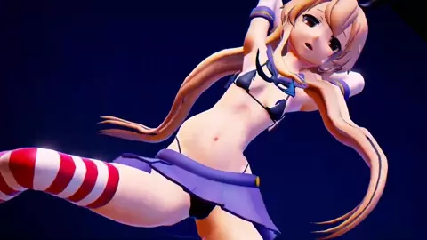Shimakaze - Goberzerk [MMD R15] Kanna Rei