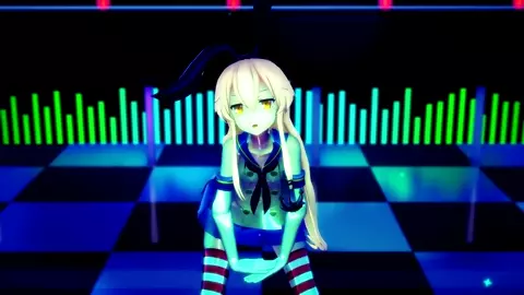 Shimakaze - A (Japanese Ver.) [MMD R15] Hamselvish
