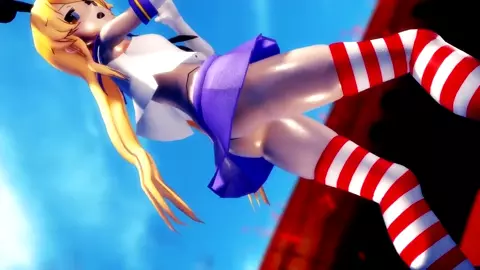 Shimakaze - Ring My Bell [MMD R15] Hamselvish