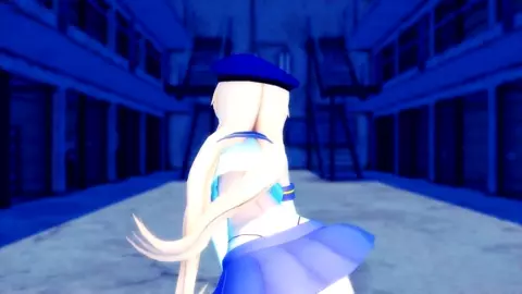Shimakaze - Up and Down [MMD R15] Hamselvish