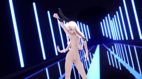 Shimakaze - MAGO (undress) [MMD R18] Hickan