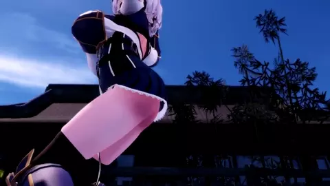 【R-18 MMD】 BASSHUNTER - Vifta med händerna - Shirogane Noel