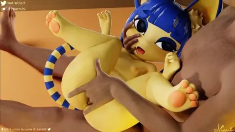 Marubi Ankha Blacked kitty Hmv