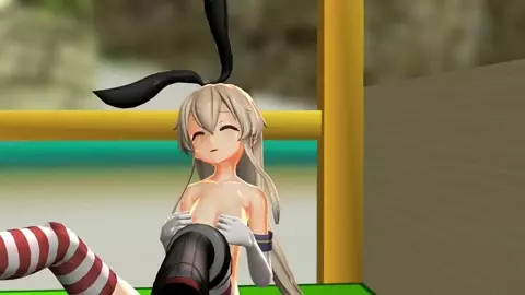 Shimakaze - Let's run! POV [MMD R18] madcatz566