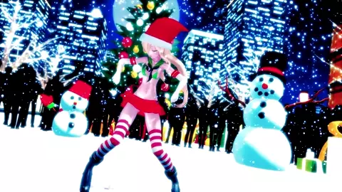 Shimakaze - Star Night Snow [MMD R15] Hamselvish