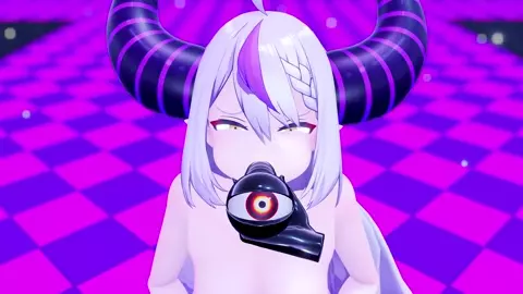 The HoloX Leader is taunted by tentacles. (Naked) [ブラン]