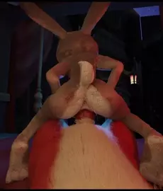 Judy Hopps tries reverse cowgirl on Nick