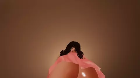 VRCHAT Black Female Facesitting POV