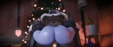 Widowmaker Christmas Ride and Creampie [FraxXLR]