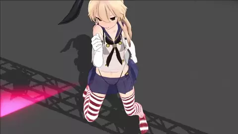 Shimakaze - Birthday [MMD R18] mikumikuJackD