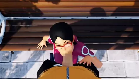 Sarada Uchiha loves giving blowjobs to the Hokage