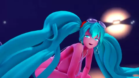 HMV Sex Room with Brazilian Miku (String Bikini) [ブラン]