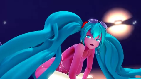 HMV Sex Room with Brazilian Miku (Micro Bikini) [ブラン]