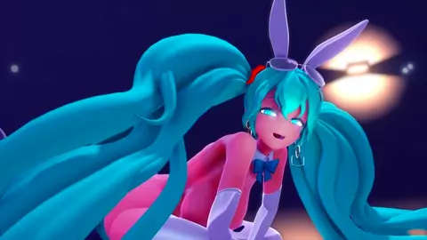 HMV Sex Room with Brazilian Miku (Inverted Bunnysuit) [ブラン]