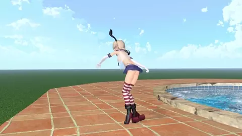 Shimakaze - Deep Blue Town [MMD R15] macch