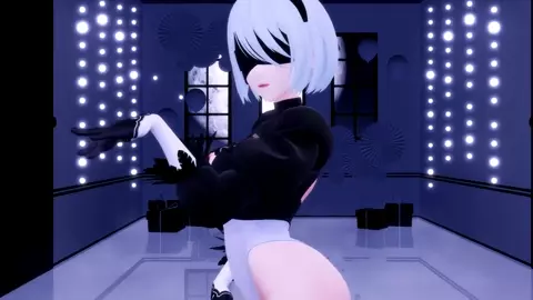 【R-18 MMD】 AOA - Miniskirt - 2B
