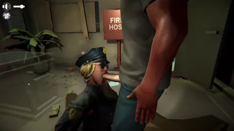 Chased by a cop