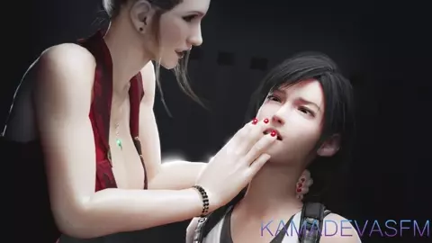 Scarlet x Tifa - Kissing loop