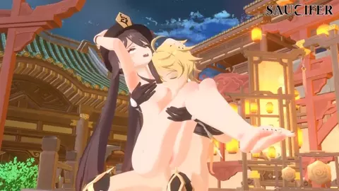 Hu Tao Uplift Cowgirl [Saucifer3D]