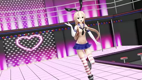 Shimakaze - Comet Honeymoon [MMD R18] RubyMMD