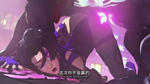 Psylocke VS Venom[Chinese subtitles](no venom talk) (Nagoonimation)