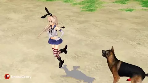 Shimakaze - Sting Beast Sex Dance [MMD R18] Sinlesscelery