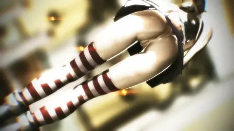 Shimakaze - Renai Circulation [MMD R18] Matadere