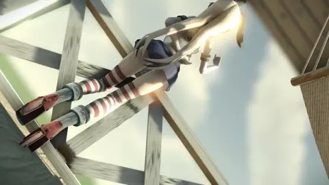 Shimakaze - UsoNui [MMD R18] Matadere