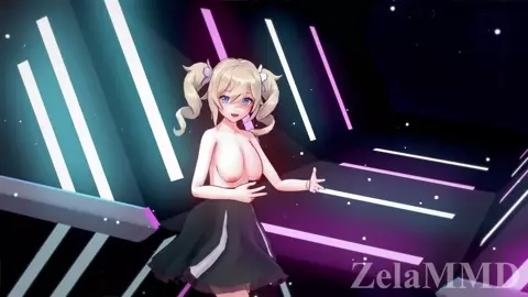 【Genshin Impact/MMD】ラビットホール / Rabbit Hole 【Bárbara / バーバラ】【R18】