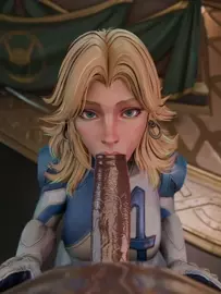 Sue Storm BJ (clothed+black) [MilkyChestnutNSFW]