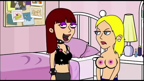 Genana uses Jana's boobs to do evil and sexy stuff
