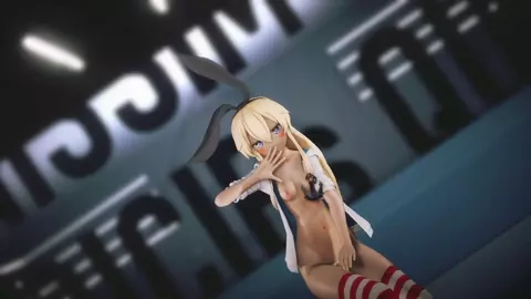 Shimakaze - Gimme × Gimme (ver. 2) [MMD R18] TKGMMD