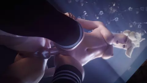 Mercy (Naked, Socks, White, WM) [4k] [VG Erotica] [VGErotica]