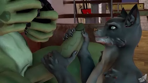 Cock vore by zillastudio