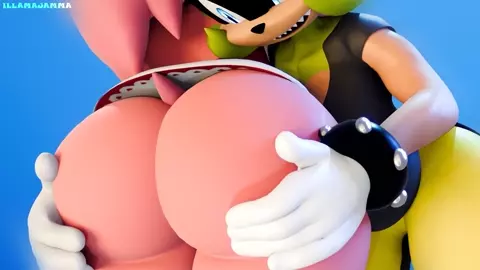 Surge Touching Amy's Ass