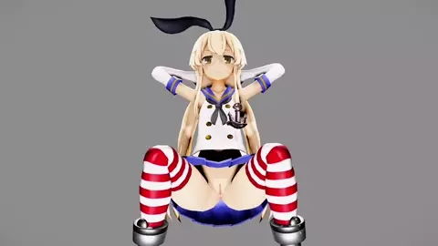 Shimakaze Squat [R18] MMDA