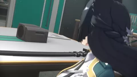 (4K) Miyabi found a toy (Skirt Lift) [HorizontalSlope]