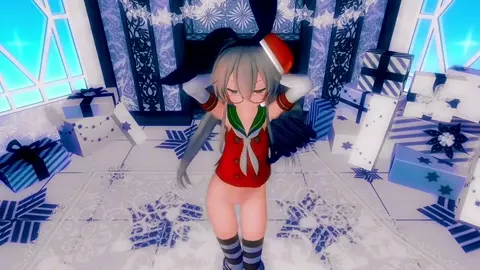 Shimakaze - Little Drummer Girl [MMD R18] F104