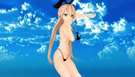 Shimakaze - [A]ddiction [MMD R18] 918