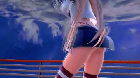 Shimakaze - Delusion Tax [MMD R18] Aoinu11