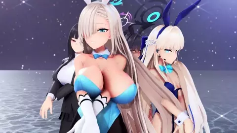 MMD Blue Archive PINK LABEL