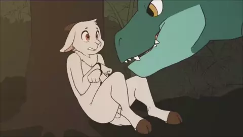 Goat and T rex