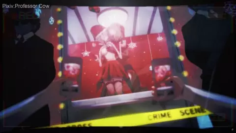 Ichika's Christmas job [Professor Cow]