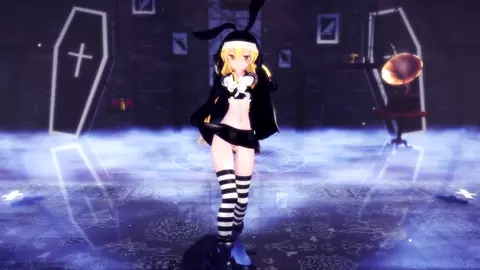 Shimakaze - Devil [MMD R18] Hamselvish